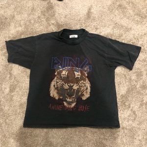 ANINE BING Tiger Tee - Black